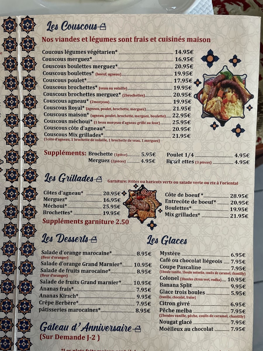 Menu Les Dunes D'or Couscous-3